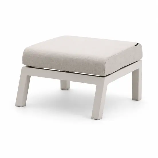 Loungestoel ohio creme detail, Lesli Living, tuinmeubels.nl