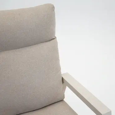 Loungeset Ohio crème met Prato loungetafel - afbeelding 7
