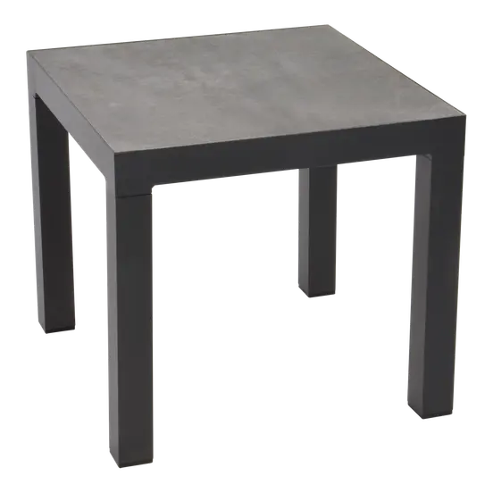 Bijzettafel Down Town  Ohio  50x50cm, Lesli Living, tuinmeubels.nl