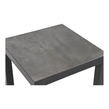 Bijzettafel Down Town  Ohio  50x50cm, Lesli Living, tuinmeubels.nl