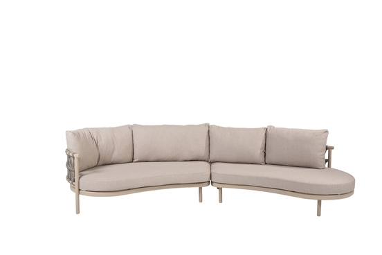 Loungeset Piacenza Latte Set 2 delig 2 zits Kussens 4SO Bank Buiten Tuin 4 Seasons Outdoor - afbeelding 1