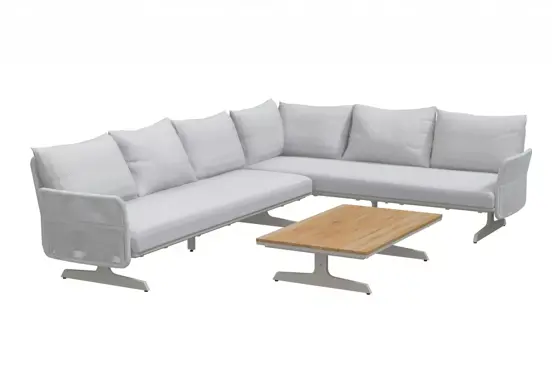 Loungeset Play Panel Frost met salontafel van 4 Seasons Outdoor - afbeelding 2