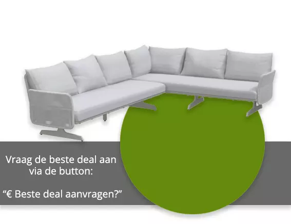 Loungeset Play Panel Frost zonder salontafel van 4 Seasons Outdoor