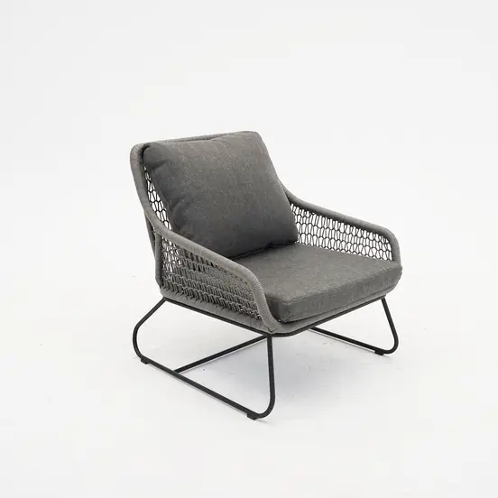 Loungeset Portofino 4 dlg antraciet