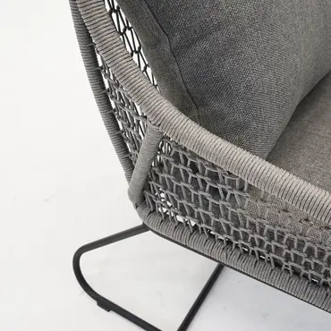 Loungeset Portofino 4 dlg antraciet - afbeelding 8