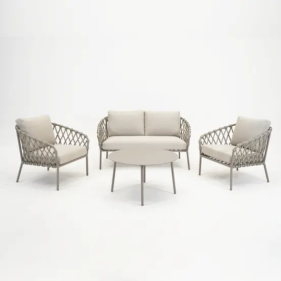 Loungeset Tanami 4 delig, Vita, Tuinmeubels.nl