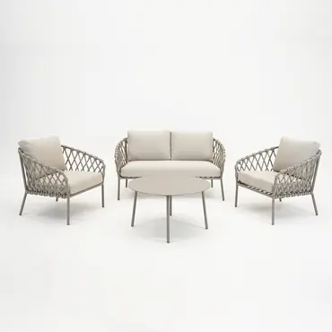 Loungeset Tanami 4 delig, Vita, Tuinmeubels.nl