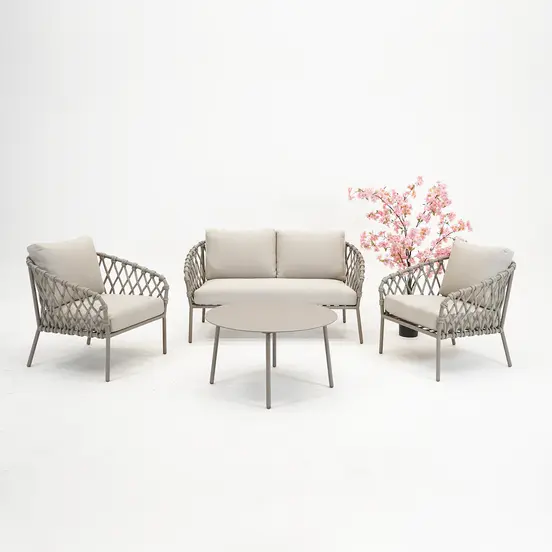 Loungeset Tanami 4 delig, Vita, Tuinmeubels.nl
