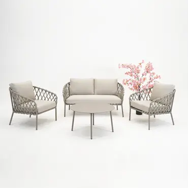 Loungeset Tanami 4 delig, Vita, Tuinmeubels.nl