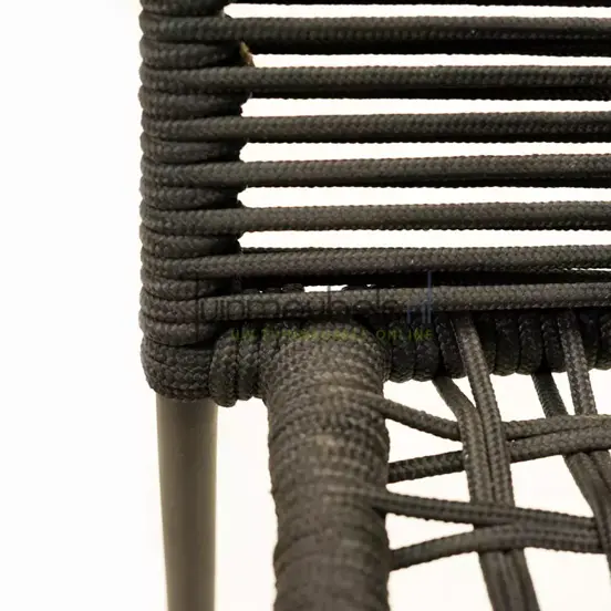 www.tuinmeubels.nl hvtm vita loungestoel bugatti rope black green