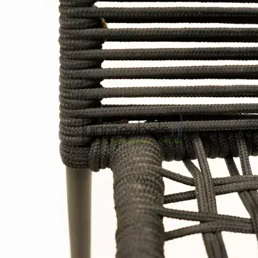 www.tuinmeubels.nl hvtm vita loungestoel bugatti rope black green