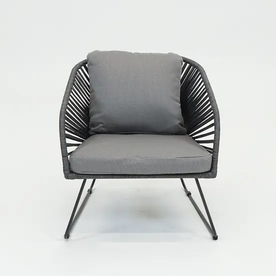 Loungestoel Izumi grijs voor, Lesli Living, tuincentrumoutlet.com