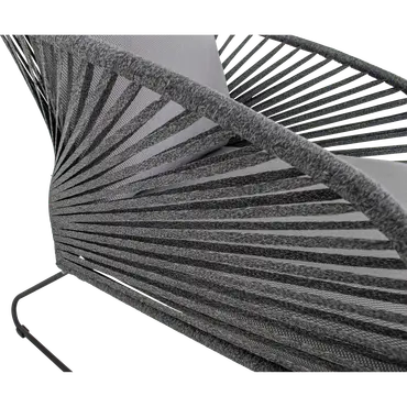 Loungestoel Izumi grijs detail, Lesli Living, tuincentrumoutlet.com