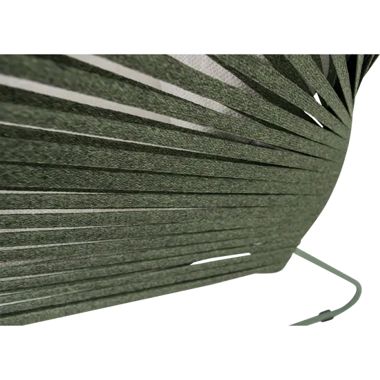 Loungestoel izumi groen detailbeeld, Lesli Living, tuinmeubels.nl