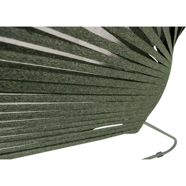 Loungestoel izumi groen detailbeeld, Lesli Living, tuinmeubels.nl