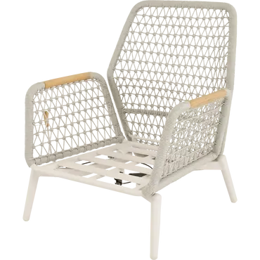 Loungestoel Marseille schuin zonder kussen, Lesli Living, tuinmeubels.nl