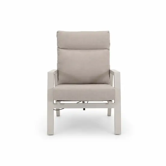 Loungestoel ohio crema voor, Lesli Living, tuinmeubels