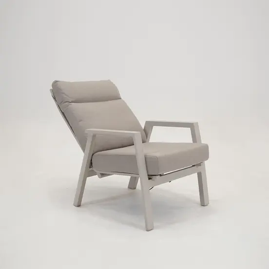 Loungestoel ohio crema open, Lesli Living, tuinmeubels