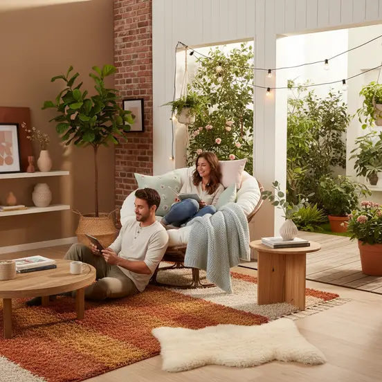 Loungestoel Papasan - afbeelding 3