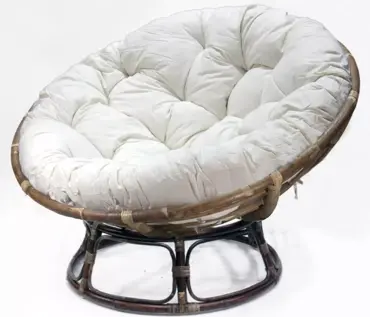 Papasan loungestoel, Van der Leeden, www.tuinmeubels.nl