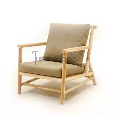 Loungestoel Rooty - teak