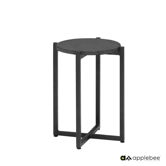 Loungetafel Soul ø34x45h cm - lichtgewicht beton - afbeelding 1