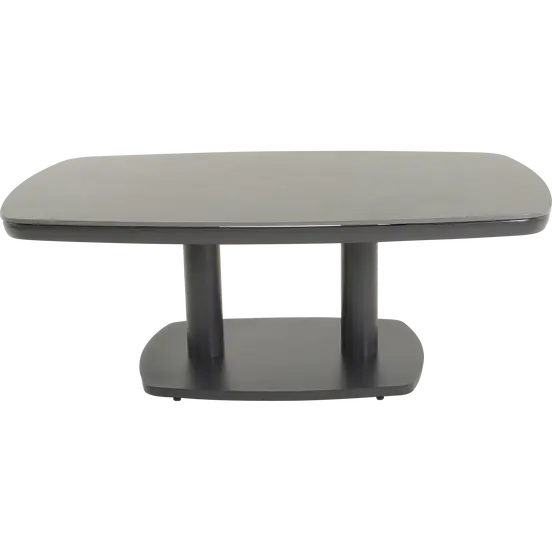 Loungetafel verstelbaar Geneva Deens ovaal 135x83cm, Lesli Living, tuinmeubels.nl