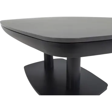 Loungetafel verstelbaar Geneva Deens ovaal 135x83cm details, Lesli Living, tuinmeubels.nl