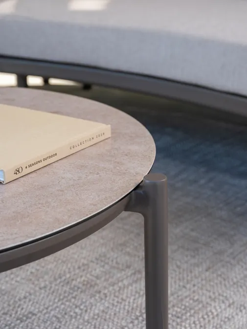 Loungetafel Vic 73 35 Terre 4SO Printed Keramiek Tafel Buiten Salontafel Tuintafel 4 Seasons Outdoor - afbeelding 3