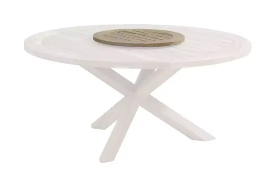 Louvre Lazy Susan teak - Ø  65 cm www.tuinmeubels.nl