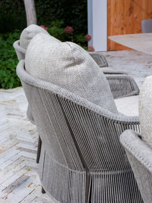 Low Dining Tuinstoel Florence Terre 4SO Kussens Lounge Laag Stoel Buiten 4 Seasons Outdoor - afbeelding 6