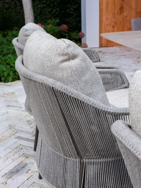 Low Dining Tuinstoel Florence Terre 4SO Kussens Lounge Laag Stoel Buiten 4 Seasons Outdoor - afbeelding 6