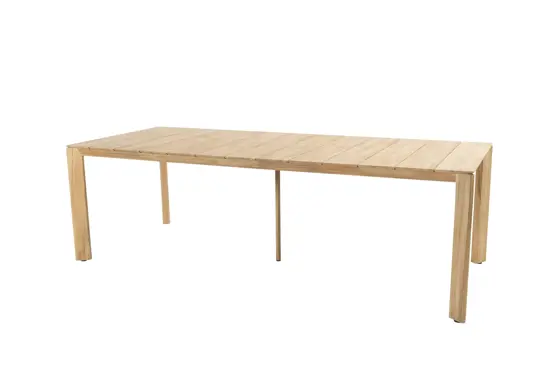 Lucas eettafel 240 X 100 cm met 6 Valencia dining stoelen tafel, 4 Seasons Outdoor, Tuinmeubels