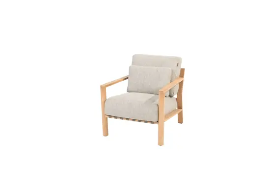 Lucas loungestoelen met Yoga bijzettafel Ø 45 cm stoel, 4 Seasons Outdoor, Tuinmeubels