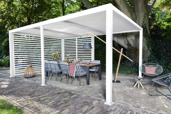 Maranza 540x350x230 - Matt white frame www.tuinmeubels.nl