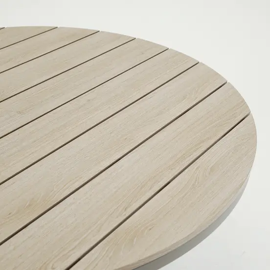 Matera L/D tafel Ø112xH68 cm detail, Garden Impressions, tuinmeubels.nl