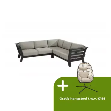 Meteoro loungeset 4-zits | 4 Seasons Outdoor - afbeelding 1