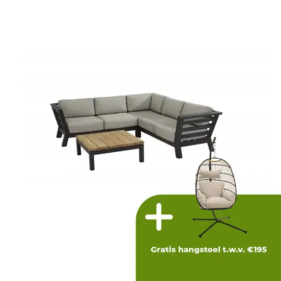 Meteoro loungeset 4-zits met Capitol tafel | 4 Seasons Outdoor - afbeelding 1