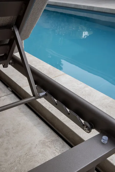 Milano ligbed terre incl. kussen en hoofdsteun - afbeelding 4