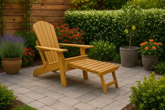 Montreal relax chair houtlook sfeer, SenS-Line, tuinmeubels.nl