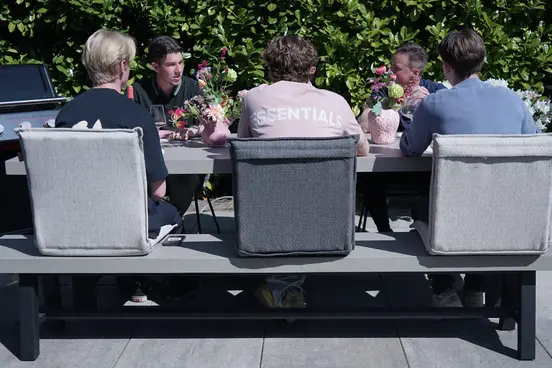 Napoli seat shell Anthracite sfeer, SenS-line, tuinmeubels