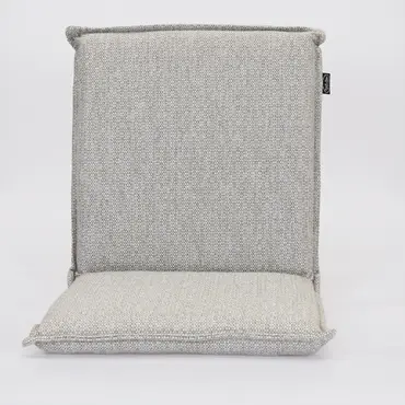 Napoli seat shell Anthracite voorkant, SenS-line, tuinmeubels