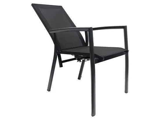 Nino alu stapelstoel verstelbare rugleuning, SenS-Line, tuinmeubels.nl