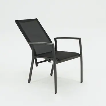 Nino alu stapelstoel verstelbare rugleuning, SenS-Line, tuinmeubels.nl