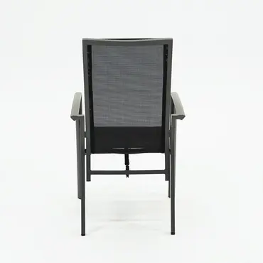 Nino alu stapelstoel achterkant, SenS-Line, tuinmeubels.nl