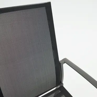 Nino alu stapelstoel detail, SenS-Line, tuinmeubels.nl