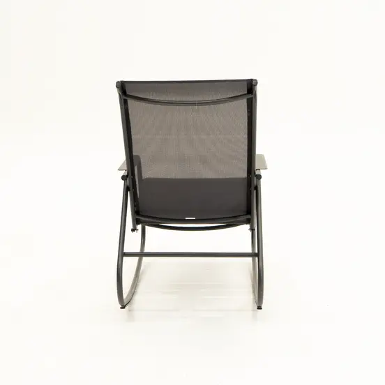 Noa rocking chair graphite/grijs, Pro Loisirs, tuinmeubels