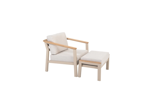 Olivia loungeset incl. voetenbank samen, 4 Seasons Outdoor, tuinmeubels.nl