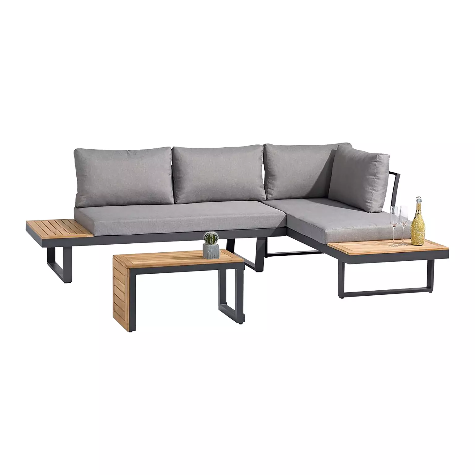 Olympia alu. multifunctional loungeset - Tuinmeubels.nl