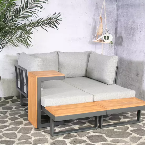 Olympia alu. multifunctional loungeset daybed sfeer, SenS-line, tuinmeubels